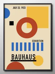 14403 ポスター アート おしゃれ 絵画 インテリア バウハウス BAUHAUS A3サイズ 北欧 イラスト マット紙 艶消し アートパネル 額 フレーム デザイン 壁掛け