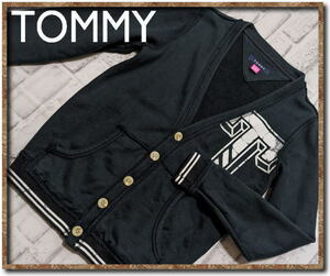 ☆TOMMY　トミー　スウェット地カーディガン☆トミーヒルフィガー」