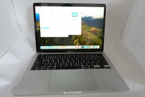 MacBookPro13インチ2020年モデル_ThunderBolt3 2ポート メモリ8GB ストレージ500GB 美品