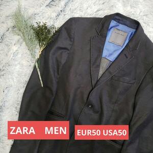 ZARA MEN シングルブレスト ビジネスジャケットEUR50 USA40