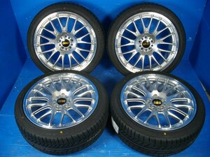 【H】BBS RS-N RS1002 20インチ 8.5J +38 5H PCD114.3 GOODYEAR EAGLE LS EXE 245/40R20 2023年製(新品) 4本セット 30系 アル/ヴェル