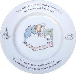 【廃盤】イギリス製 ウェッジウッド ピーターラビット 18cm プレート WEDGWOOD MADE IN ENGLAND PETER RABBIT 未使用 デッドストック 1993