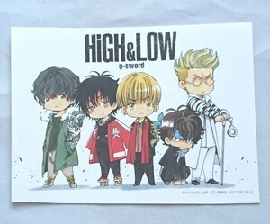 週刊少年マガジン付録　CLAMP☆HiGH&LOW g-sword☆１