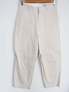 【送料込】YAECA　ヤエカ　CHINO CLOTH PANTS チノクロスパンツスタンダード　Sサイズ　薄ベージュ　綿100％　カジュアル おしゃれ 6447801