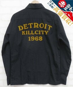 8T1240/HYSTERIC GLAMOUR DETROIT KILL CITY 長袖シャツ 4AH-1992 ヒステリックグラマー
