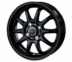 ★パレット等！ブリヂストン ブリザック VRX2 155/65R13 23年&アルミ（グロスブラック） 新品4本