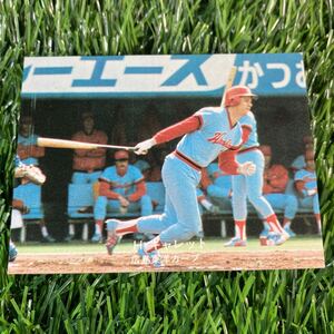 1978年 広島 ギャレット① カルビー プロ野球カード