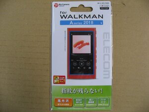 ELECOM(エレコム)　Walkman A 2018 NW-A50シリーズ 対応保護フィルム 防指紋 高光沢 BK-A18FLFANG