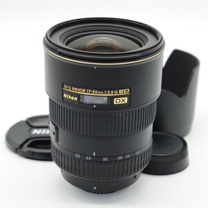 【ほぼ新品】Nikon 標準ズームレンズ AF-S DX Zoom Nikkor 17-55mm f/2.8G IF-ED ニコンDXフォーマット専用