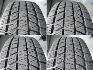 溝あり! 265/60R18 ブリヂストン ブリザック DM-V3 スタッドレス 4本 中古 265/60/18 265-60-18 プラド ハイラックス W463 Gクラス