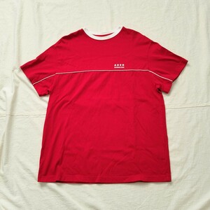 アーダーエラー　ADER ERROR ader genreless 半袖Tシャツ 赤