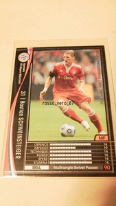 ☆WCCF2009-2010☆09-10 170 黒 バスティアン・シュバインシュタイガー バイエルン・ミュンヘン Bastian Schweinsteiger FC Bayern Munchen