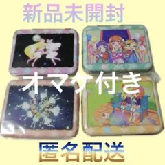 【新品未開封】オマケ付きアイカツ　イオン限定　クランチチョコ缶　4種コンプセット