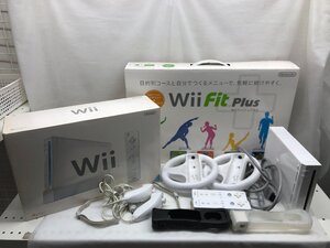 【動作未確認】任天堂 Nintendo ニンテンドー Wii 本体 RVL-001 2台 wii fit plus