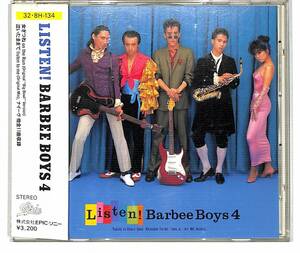 e2452/CD/帯付/バービーボーイズ/LESTEN!/BARBEE BOYS 4/リッスン/32-8H-134