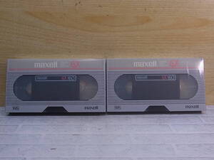 △I/094●【未使用品】マクセル maxell☆VHSビデオテープ☆2本セット☆GX 160