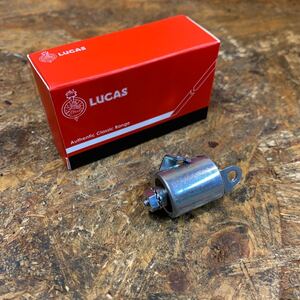 LUCAS製　コンデンサー　ポイント　点火　4CA　デスビ　トライアンフ ＡＪＳ　ＢＳＡ　 LUCAS triumph　ノートン　(WW10039)