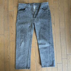 ヴィンテージ Levi’s 501 ブラックストラップ　ジーンズ　管ビ002