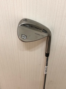 【g062-24】□ 展示品・美品 □ Wilson ウィルソン STAFF MODEL WEDGE HT 60° □ ウェッジ 男性 メンズ用 □