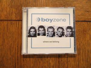 Boyzone Where We Belong - 1998 - Ravenous, Mercury 314 559 1712 LIKE NEW CD 海外 即決