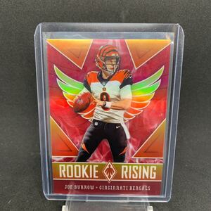 2020 Panini Phoenix - Rookie Rising Red #RR-1 Joe Burrow /299 (RC)