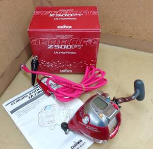 Ｌ8★ダイワ DAIWA SEABORG シーボーグ Z 500FT ULTRAFREE　電動リール★良品