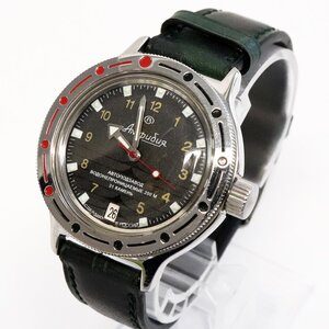 ジャンク時計☆vostok ボストーク Amphibian アンフィビアン オートマチック 腕時計※動作未確認◆おたからや【M-B58917】同梱-2