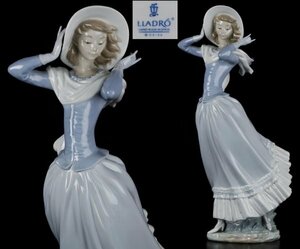 ■LLADRO リヤドロ 春のそよ風 高さ約36㎝■