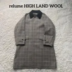 relume HIGH LAND WOOL オーバーサイズ バルマカーンコート