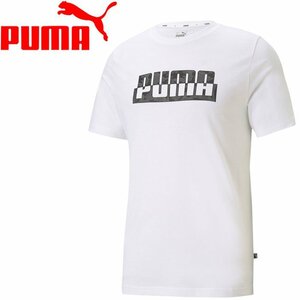 【新品タグ付き】PUMA プーマ★カモグラフィック 半袖Ｔシャツ★589777★2,750円の品【Mサイズ】白