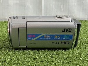 JVC/ビクター　Everio　GZ-E311-S　デジタルビデオカメラ　本体・バッテリ　2014年製　現状中古品　ジャンク扱い（A157）