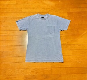 STUSSY 　ステューシー　デニム風　ポケットTシャツ　061024000000