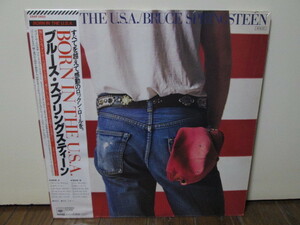 rare sealed 未開封 28AP2850 BORN IN THE U.S.A. ボーン・イン・ザ・U.S.A. [analog] Bruce Springsteen ブルース・スプリングスティーン 