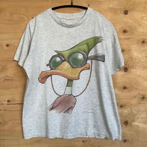 90s VINTAGE DUCKHEAD -DUCK FACE- TEE ダックヘッド　シングルステッチ　両面プリント