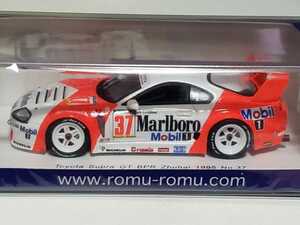 新品 1/43 スパーク SPARK ロム特注 トヨタ トムス スープラ GT Marlboro #37 BPR ズーハイ 1995 P.アリオー P-H.ラファネル #37 200台限定