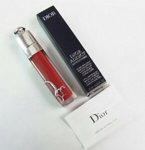 ★ Dior / ディオール ★ アディクトリップ マキシマイザー リップグロス　024 インテンス ブリック ★ 使用品