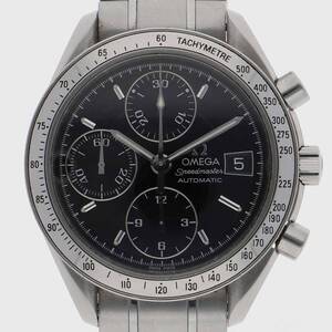 OMEGA オメガ 3513.50 スピードマスター ブラックダイヤル SS 自動巻き 純正ボックス メンズ 【123447】