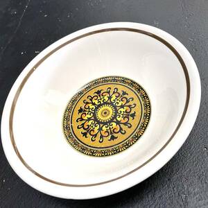 70s English Ironstone Table Wear サラダボウル MOROCCO モロッコタイル柄 陶器 アンティーク食器 ヴィンテージ キッチンウェア レトロ/2