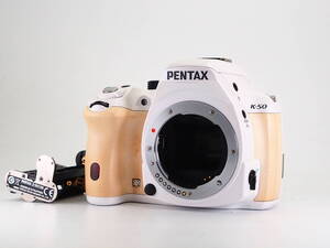 ★訳あり大特価★ ペンタックス PENTAX K-50 ホワイトボディ ★D-BH109 腐食なし #S1342