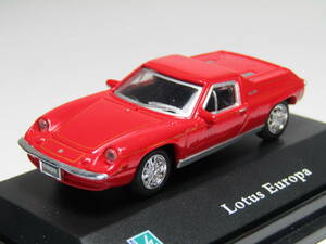 Lotus 1/72 ロータス ヨーロッパ シリーズ1 S1 スペシャル Europa Special RED レッド GB ライトウエイト hongwell製 England 名車