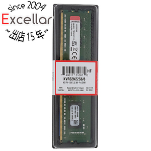 【ゆうパケット対応】Kingston製 KVR32N22S6/8 DDR4 PC4-25600 8GB [管理:1000027127]