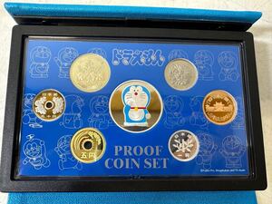 【長期保管品】ドラえもん誕生35周年 2005年 プルーフ貨幣セット 銀約20g 記念硬貨 貴金属 メダル 造幣局 コイン 