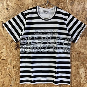 COMME des GARCONS 10 Corso Como 半袖 Tシャツ S コラボ 別注 限定 ディエチ コルソコモ ボーダー