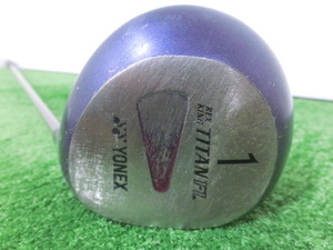 ♪YONEX ヨネックス REX KING TITAN FL 1W ドライバー ?° /純正 シャフト LSB520 FLEX-L レディース G8518♪