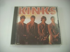 ■ CD 　キンクス / ファースト&カインダ・キンクス THE KINKS FIRST & KINDA KINKS 1988年盤 テイチク株式会社 28CP-1 ◇r61127