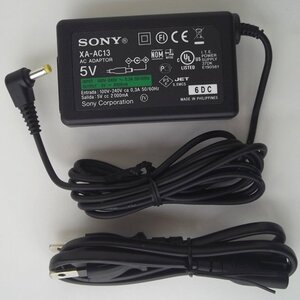 ■SONY XA-AC13 純正ACアダプター 5V 2000mA for パーソナルナビゲーションシステム(ナブ・ユー) NV-U75 NV-U75V 送料430円 新品未使用(1) 