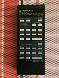 送料無料★Pioneer★パイオニア★純正★CDプレーヤー★PD-M50用リモコン★CU-PD007★中古★動作品★返金保証あり★