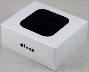 S●未使用品●コンピュータ関連品/映像機器 『Apple TV 4K HDR 64GB』 Apple/アップル MP7P2J/A Model:A1842 ブラック 2017年発売 ※未開封