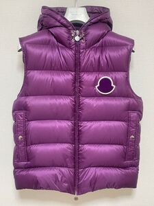 超美品 MONCLER VANOISE GILET 4 XL モンクレール ダウンベスト モンクレールジャパン ダウン ベスト パープル