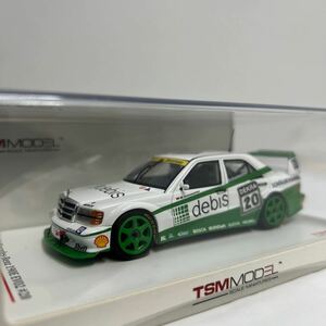 京商 TSM 1/43 Mercedes Benz 190E DTM 1991 #20 Michael Schumacher メルセデスベンツ Evo 2 W201 ミハエル・シューマッハ ミニカー